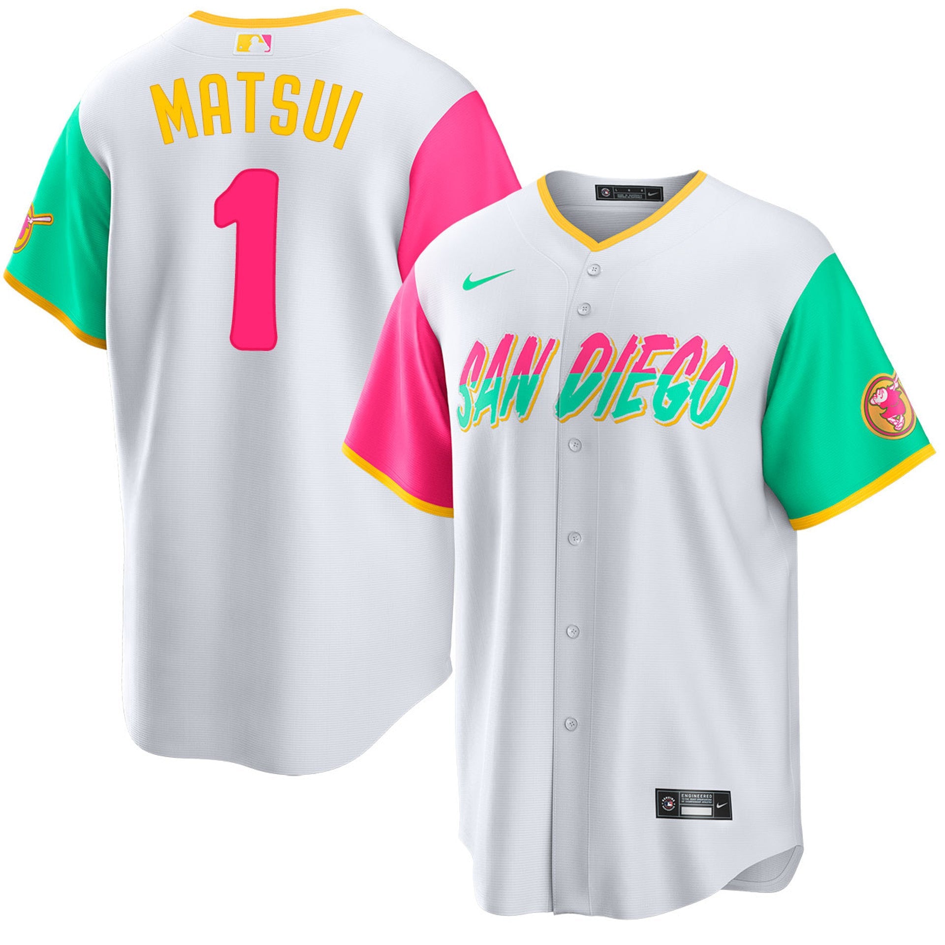 Yuki Matsui San Diego Padres 2025 City Connect Limited Jersey - White