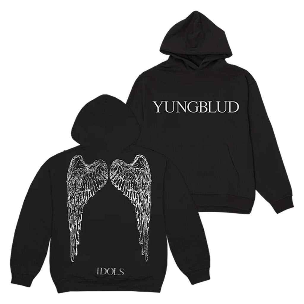 Yungblud Merch Idols Wings Hoodie Gift Ideas For Music Lovers