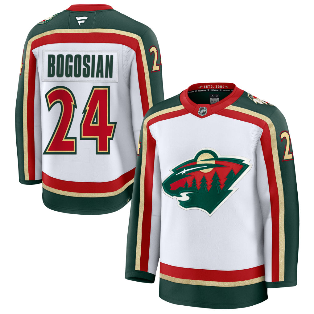 Zach Bogosian Minnesota Wild 25th Anniversary Premium Jersey - White