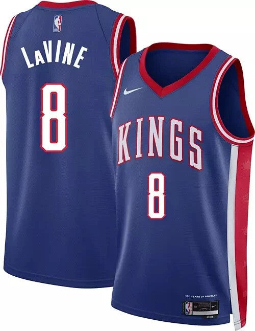 Zach LaVine Sacramento Kings 2025 Swingman Jersey City Edition - Blue