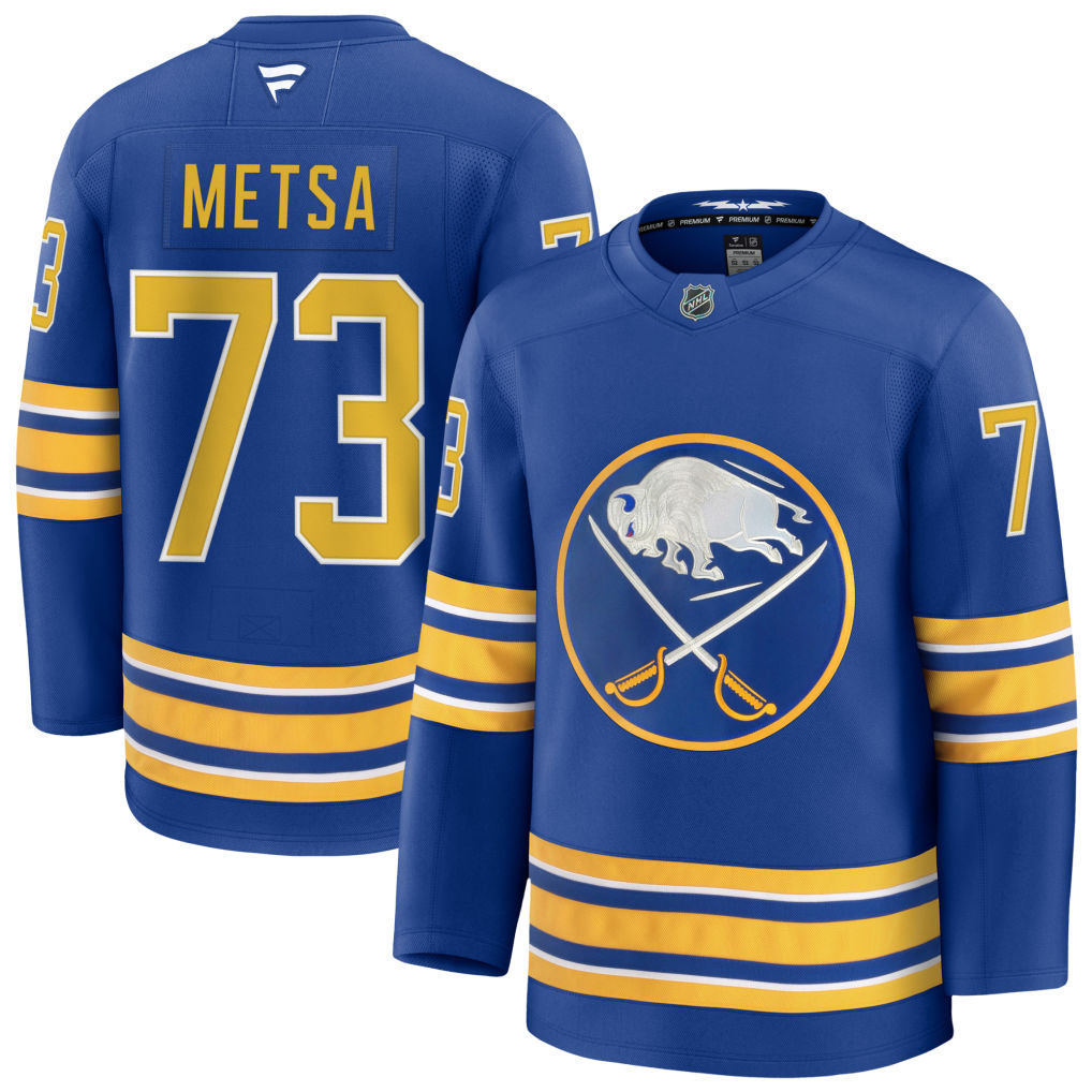 Zach Metsa Buffalo Sabres 2026 Home Premium Jersey - Royal