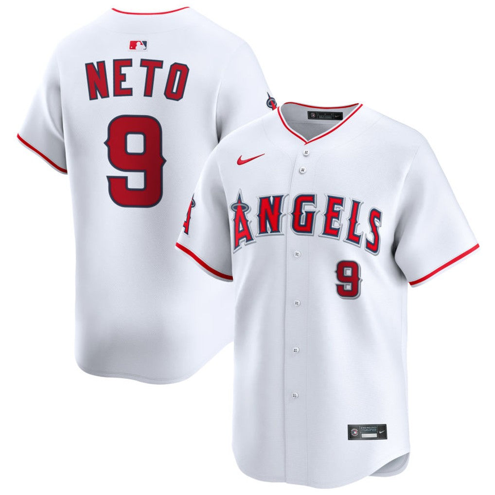 Zach Neto Los Angeles Angels 2026 Home Limited Jersey - White