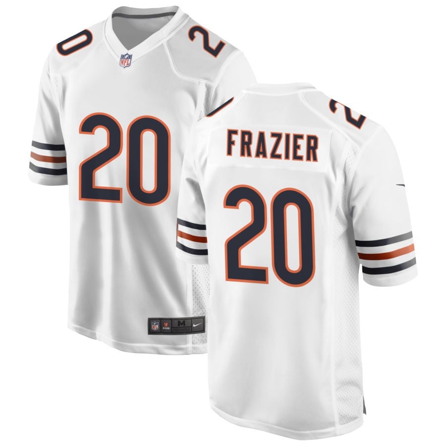 Zah Frazier Chicago Bears 2025 Game Jersey - White
