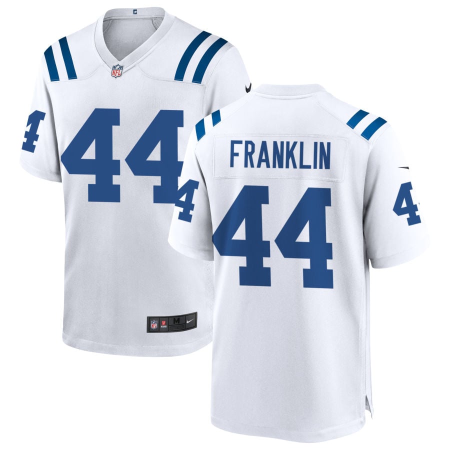 Zaire Franklin Indianapolis Colts 2025 Game Jersey - White