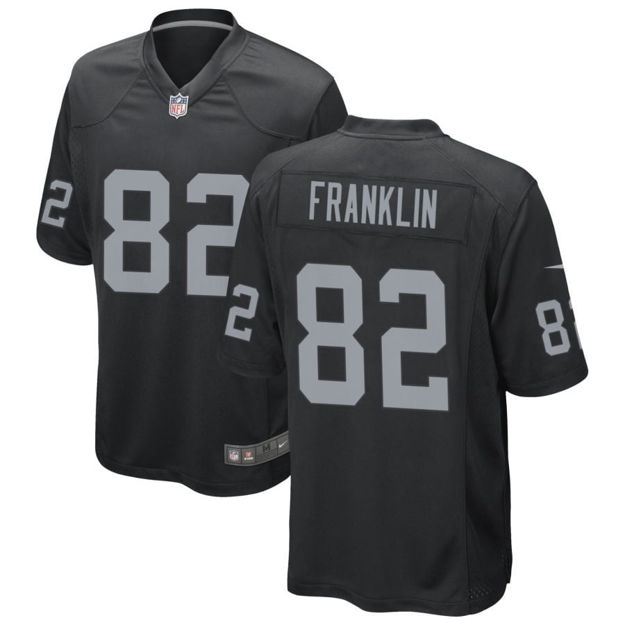 Zakhari Franklin Las Vegas Raiders 2025 Game Jersey - Black