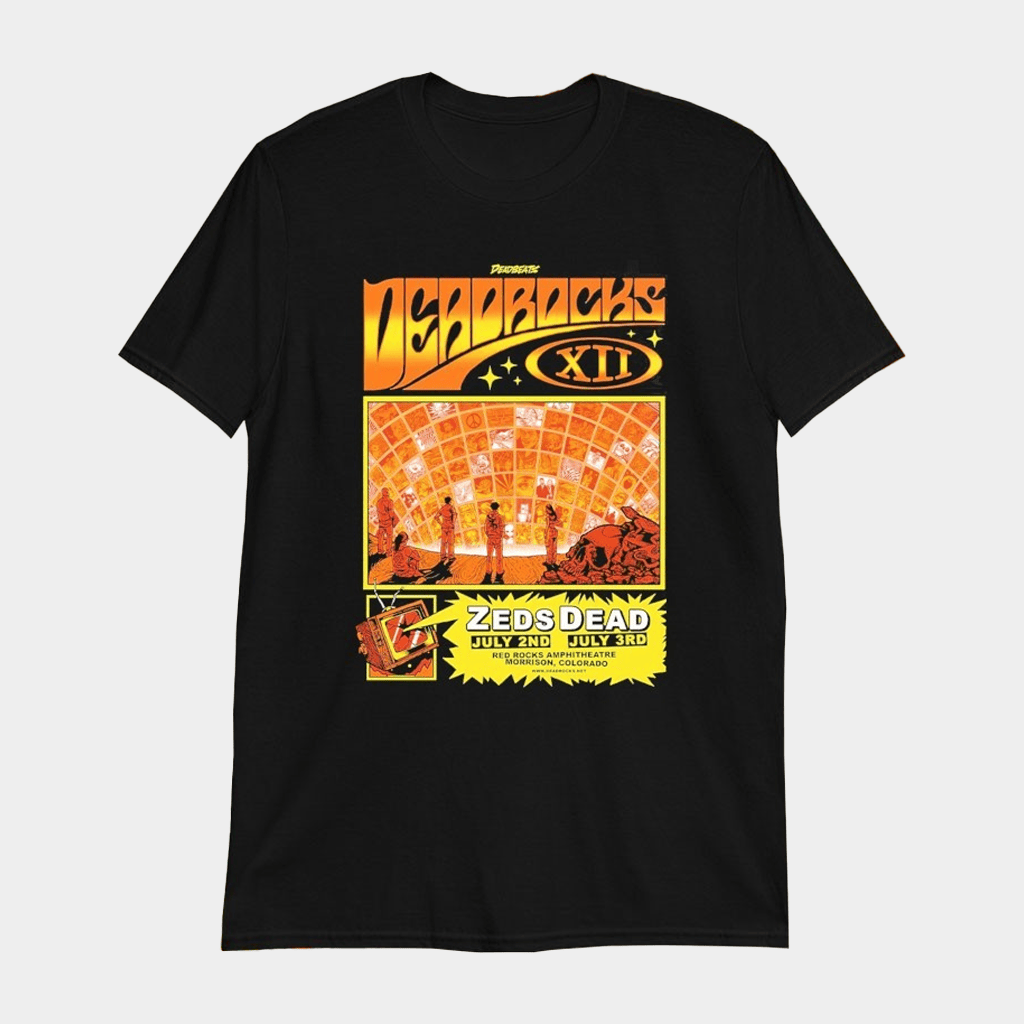 Zeds Dead Returns To Red Rocks Amphitheatre For Dead Rocks XII In Morrison Colorado On July 2 And 3 2026 T-Shirt