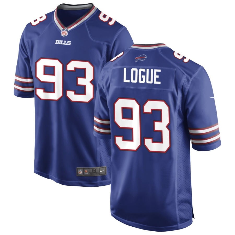 Zion Logue Buffalo Bills 2025 Game Jersey - Royal